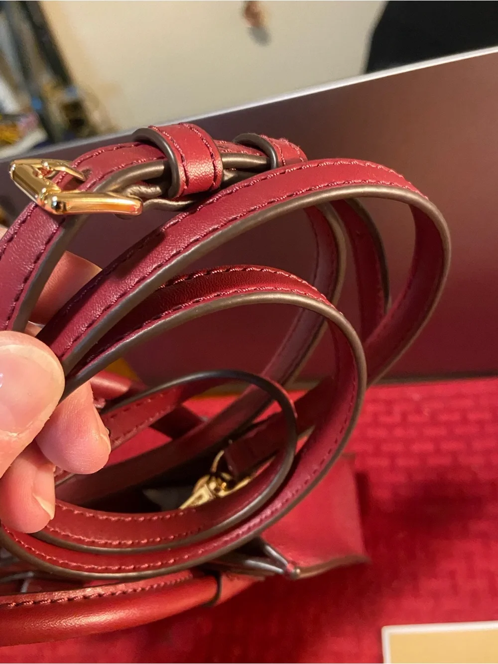 Michael Kors Mercer XS Mini Shopper Mulberry/Multi